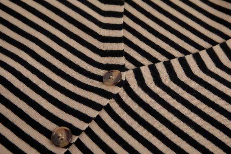 TWICE Nayeon Inspired V-Neck Striped Cardigan