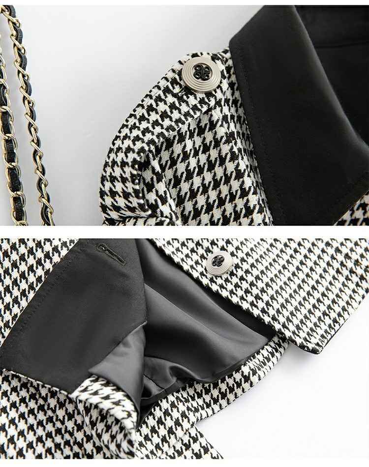 BTS Taehyung Inspired Houndstooth Suit