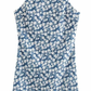 Blackpink Lisa-Inspired Blue Floral Dress