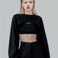 Blackpink Rose Inspired Black Casual Slimming Suit Set