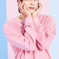 BTS Jin Inspired Baby Pink Sweatshirt