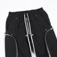 BTS J-Hope Inspired Black Zipper Pants