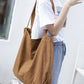 Brown Spacious Tote Bag