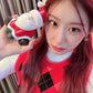 Itzy Chaeryeong Inspired Red Argyle Mini Dress