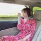 Penthouse Cheon Seo Jin Inspired Pink Floral Puff Sleeve V-Neck Dress