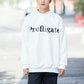 NCT127 Haechan Inspired White Profligate Sweatshirt