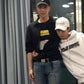 NCT Johnny Inspired Black Framed Eye Covered Man T-Shirt