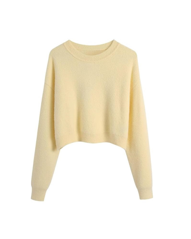 Our Beloved Summer Choi Woong Inspired Light Yellow Soft Sweater –  unnielooks