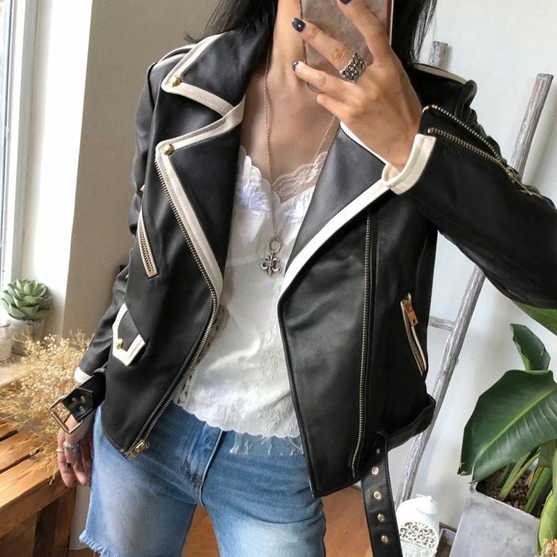 Blackpink Lisa Inspired Black Leather Jacket – unnielooks