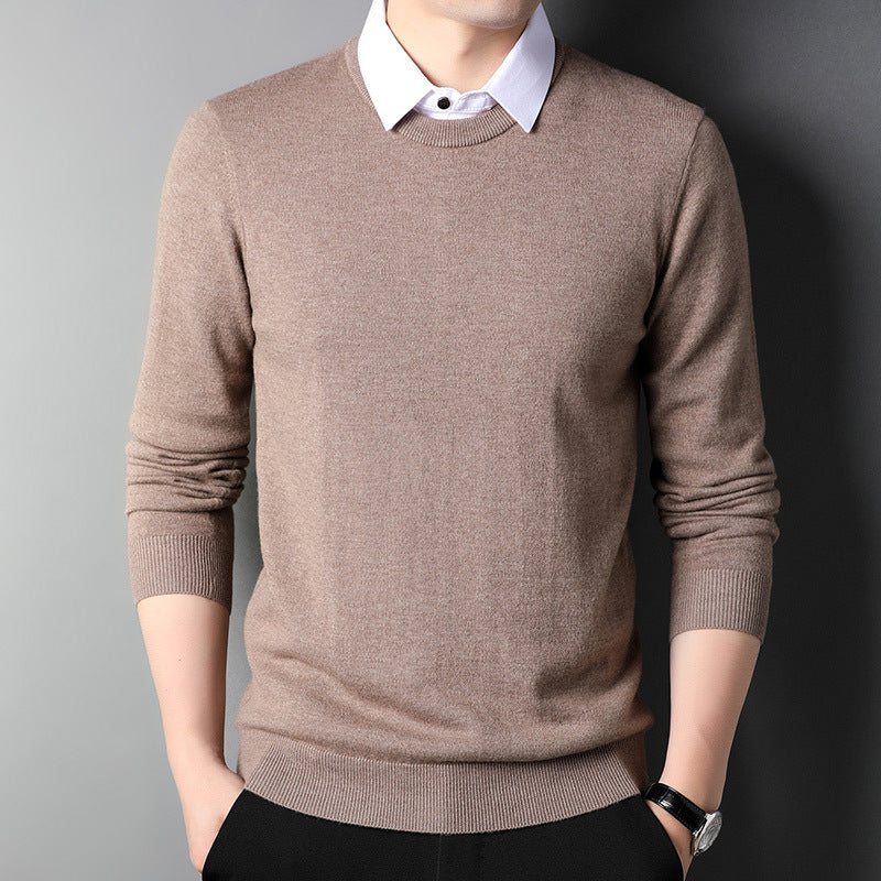 Men's round neck cheap sweaters