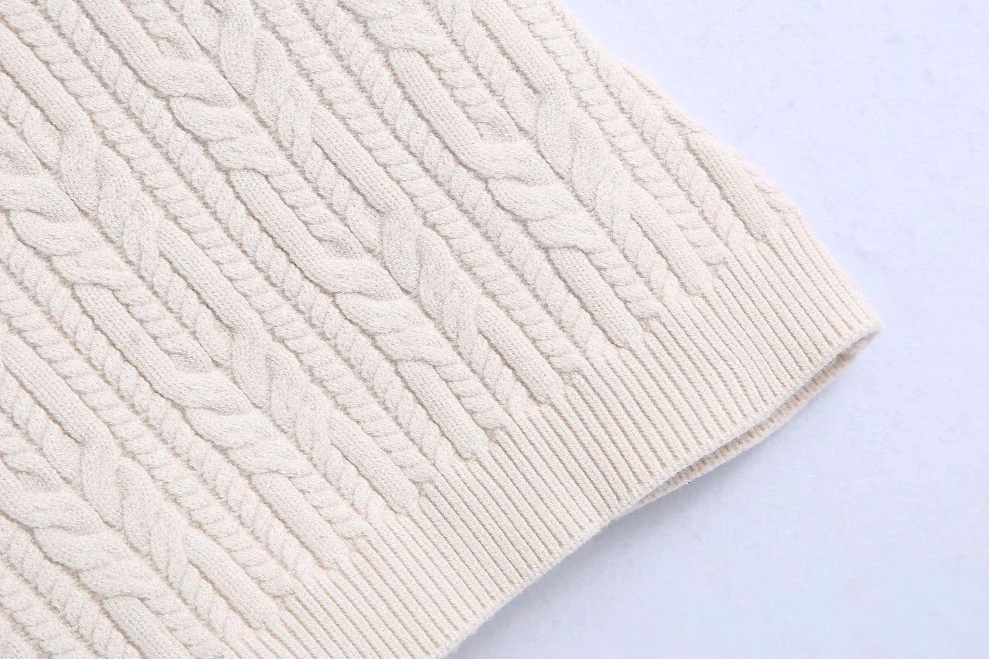 aespa Karina Inspired White One-Shoulder Sweater