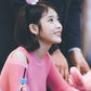 IU Inspired Pink Cut-Out Shoulders Knitted Sweater