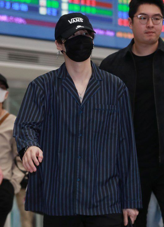 BTS Suga Inspired  Airport Fashion Shirt