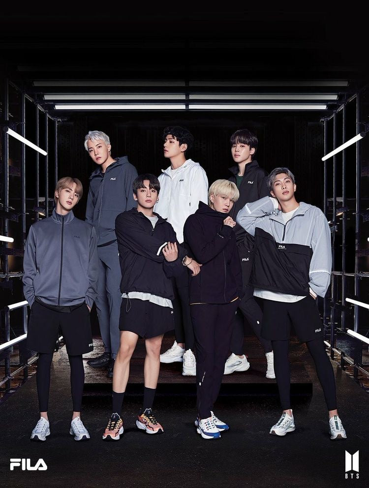 Top 10 FILA X BTS Clothing Outfits