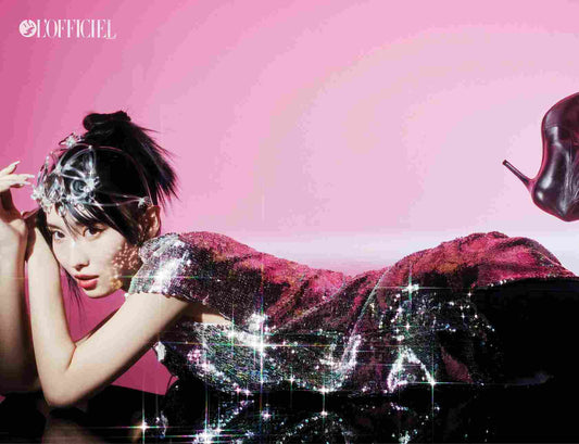 All Of TWICE's Momo Outfits for L'Officiel Singapore - March 2023 Issue