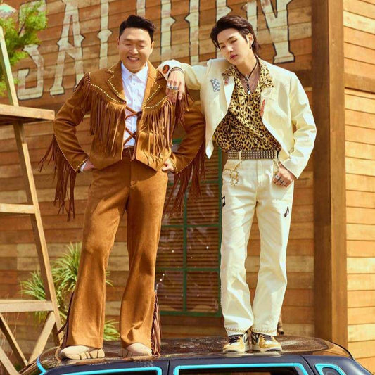 All Of PSY's Outfits in "That That (prod. & feat. SUGA of BTS)" MV & Fashion Breakdown