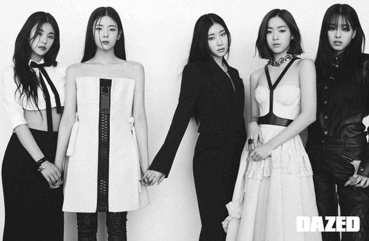 All Of ITZY's Outfits for Dazed Korea - February 2023 Issue