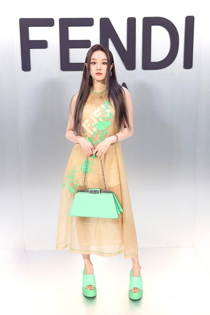(G)I-DLE's Yuqi Fendi Outfits in Milan Fashion Week (2023)