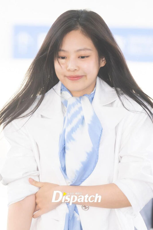 BLACKPINK Jennie Airport Outfit for Chanel Fashion Week 2023