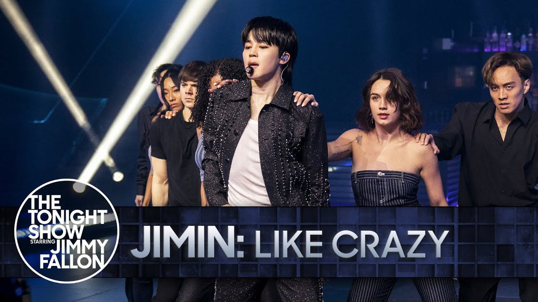 BTS Jimin Outfit In Like Crazy At The Tonight Show Starring Jimmy Fallon & Fashion Breakdown