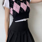 Blackpink Rosé-Inspired Knitted Sleeveless Vest