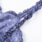 Blackpink Jisoo Inspired Purple Floral Slip Dress