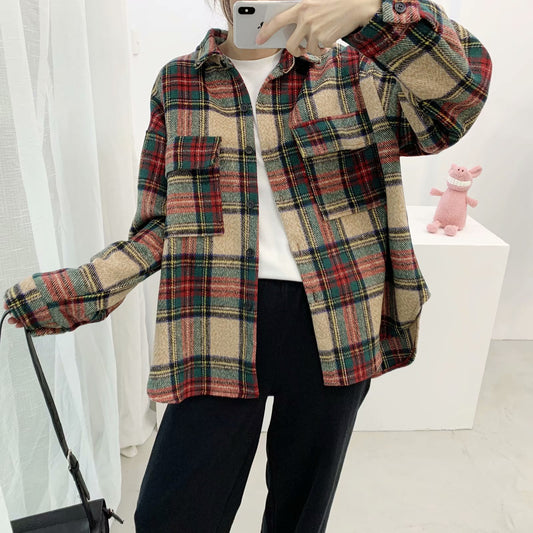 Enhyphen Jungwon Inspired Double Pocket Loose Long-Sleeved Coat