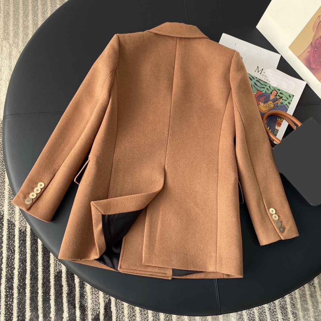 BTS Taehyung-Inspired Brown Casual Coat