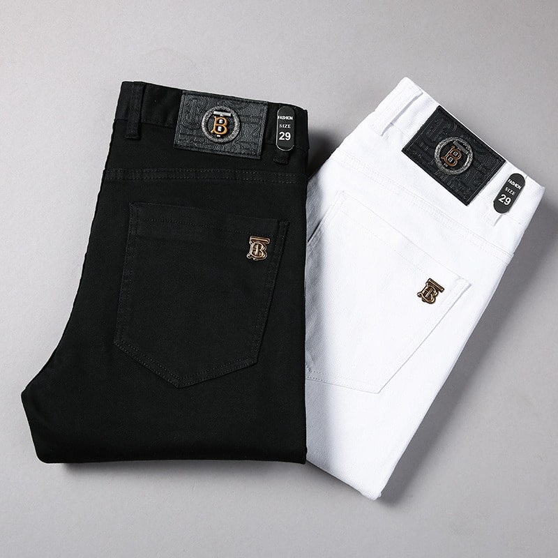 BTS RM-Inspired Black Fashionable Slim Fit Jeans