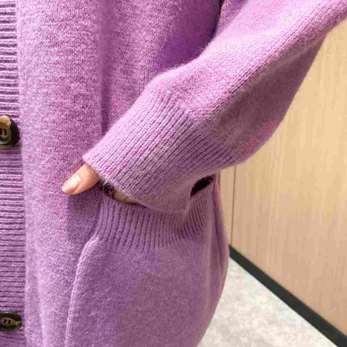 BTS Jimin Inspired Purple Long Sweater