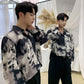 BTS Jimin Inspired Tie-Dye Men's Long-Sleeved