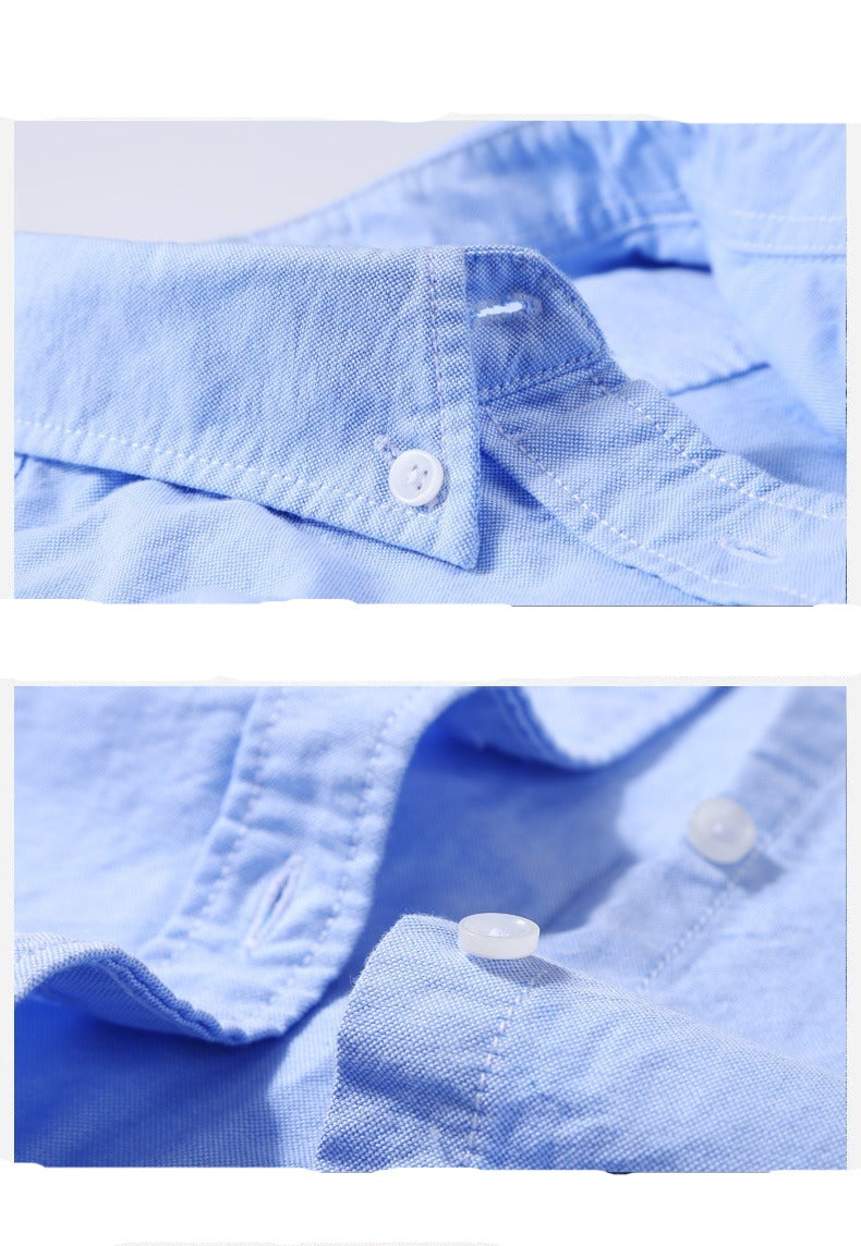 Blackpink Rose Inspired Light Blue Button Down Shirts Long Sleeve