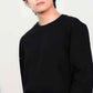 BTS Taehyung-Inspired Black Long-Sleeve Top