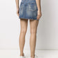 SNSD Yoona Inspired Vintage Blue Denim Skirt
