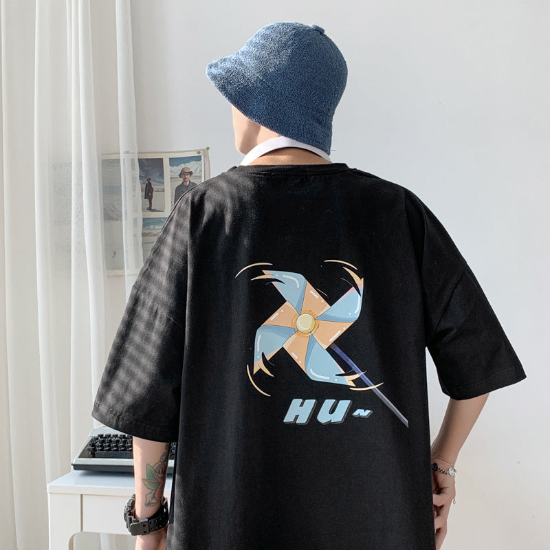 HU~ Oversized T-shirt