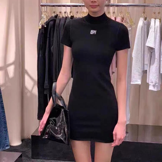Blackpink Lisa Inspired Black Bodycon Dress