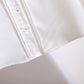 Blackpink Lisa Inspired White Doll Collar Ruffled Chiffon Shirt