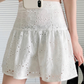 Blackpink Lisa-Inspired White Mini Skirt