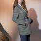 Blackpink Jisoo Inspired Trendy Gray Woolen Suit