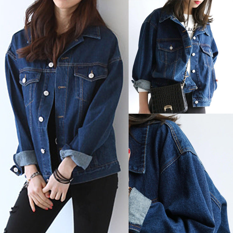 Cropped denim jacket | Medium Blue | ONLY®
