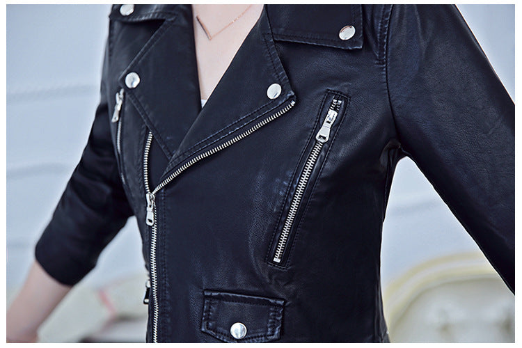 BTS Jungkook Inspired Black Leather Jacket