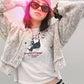 Blackpink Lisa Inspired White "Kool-Kat" T-Shirt