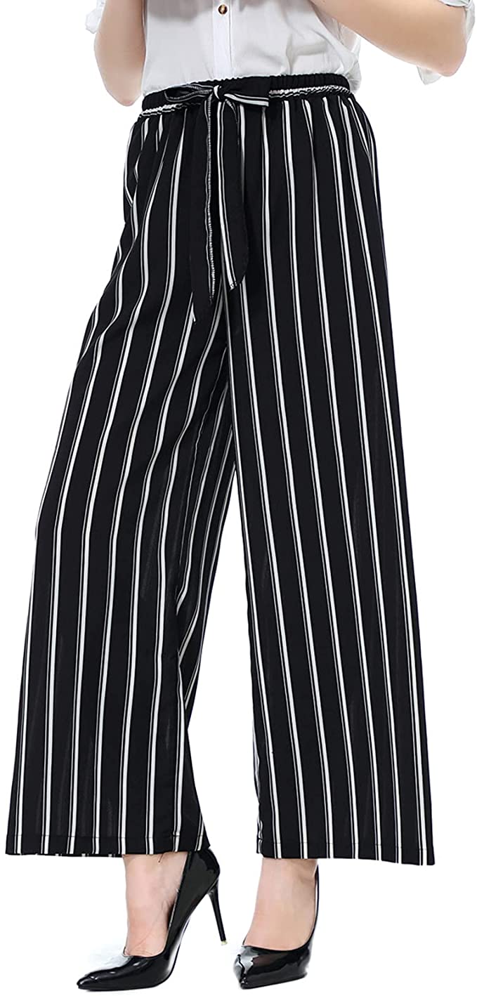 Blackpink Jennie-Inspired Black stripe Pants