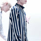 BTS Jungkook Inspired Loose Long-Sleeved Striped