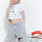 Blackpink Rosé-Inspired Wide-Leg Ripped Pants