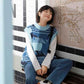 TXT Beomgyu Inspired Blue Vintage Knitted Vest