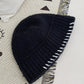 TXT Yeonjun Inspired Black Front-Stitched Fisherman Hat