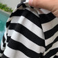 Black and White Striped T-shirt