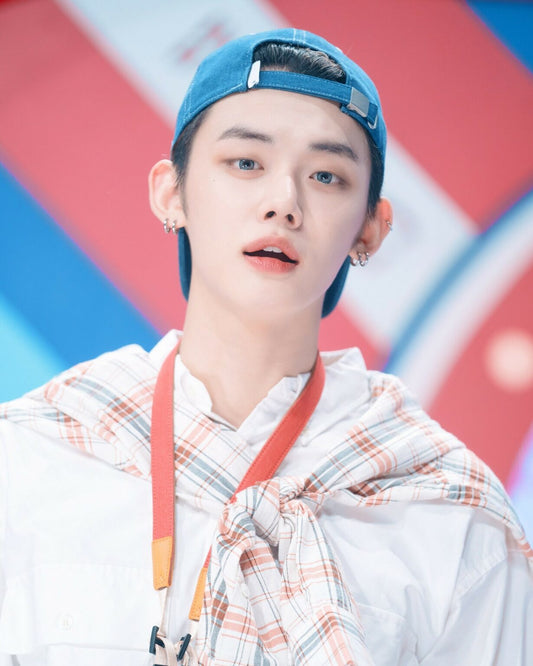 TXT Yeonjun Inspired Blue Denim Baseball Cap