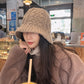 Dreamcatcher Handong Inspired Brown Knitted Winter Hat